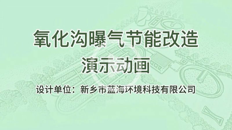 氧化溝曝氣機(jī)-動(dòng)畫(huà) 藍(lán)海環(huán)境科技