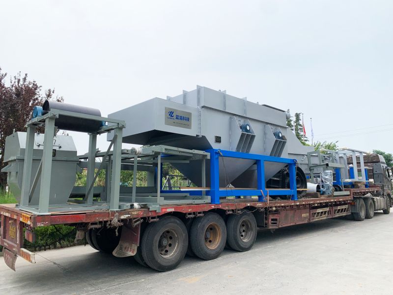 藍海環(huán)境科技鼓式洗片機成功發(fā)貨